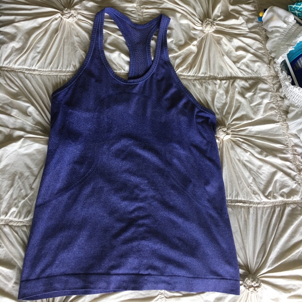 Purple lululemon tank