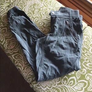 Athleta Army Green Jogger Pants