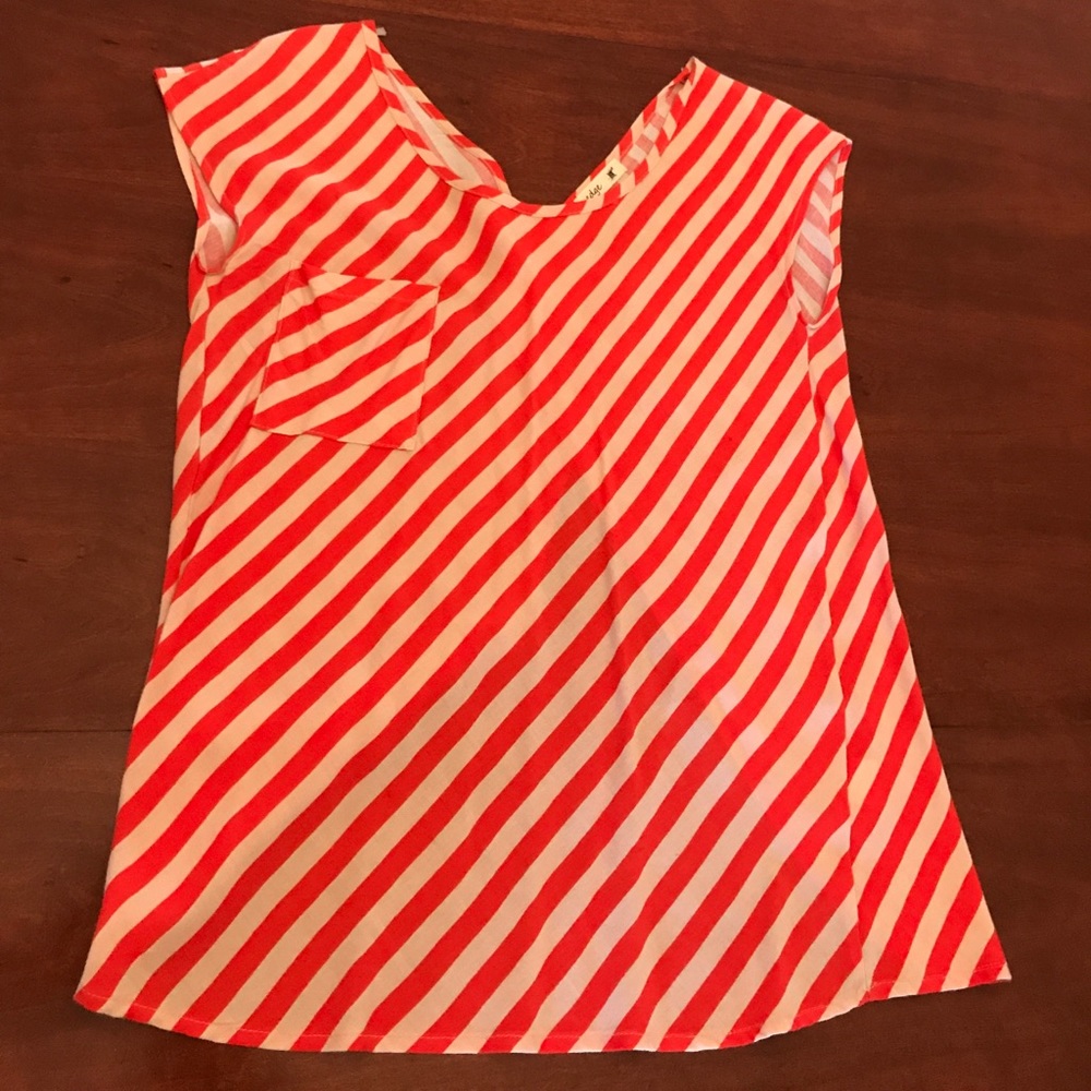 GUC open back blouse