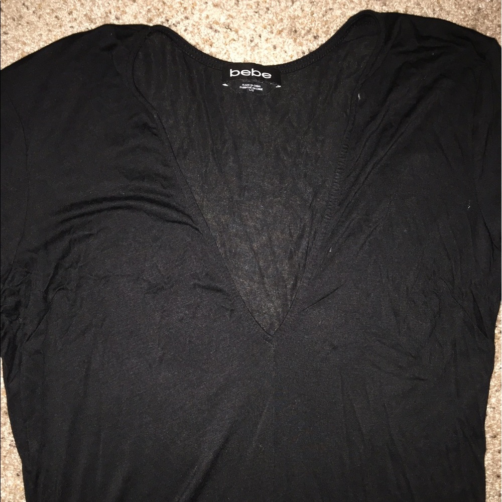 Blacks Bebe. Bodysuit