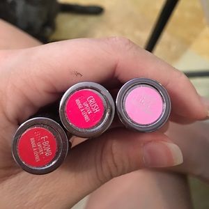 Set of 3 urban decay mini lipsticks