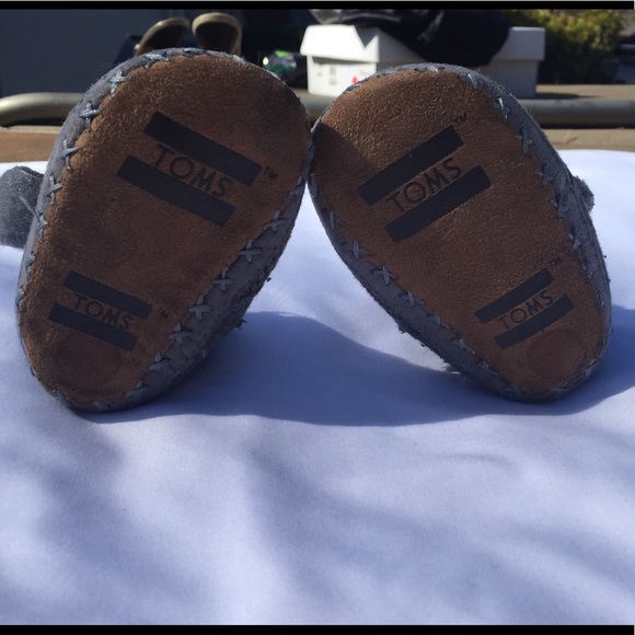 đź’‹Soldđź’‹Toms Cuna Grey Felt Tweed Boities - Picture 2 of 7