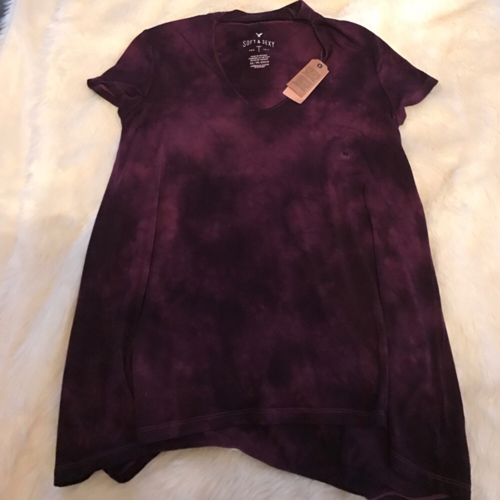 American Eagle XS choker v neck soft & sexy