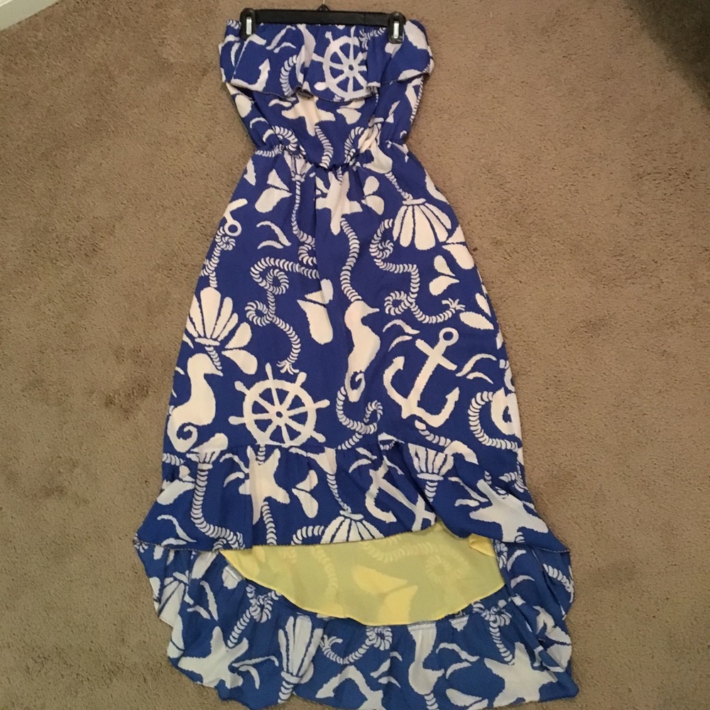 Lilly Pulitzer high/low dress!