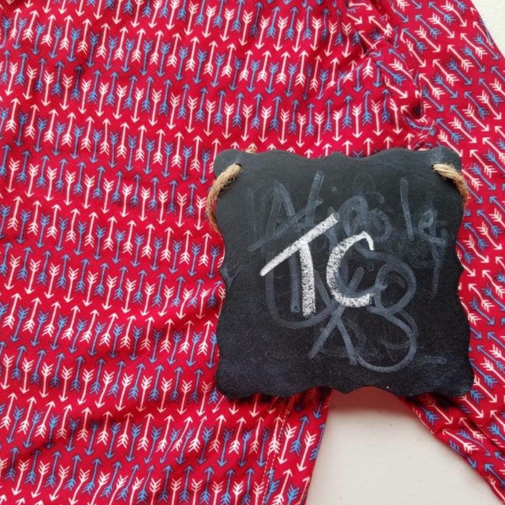 LULAROE UNICORN LEGGINGS - Red Arrows - TC