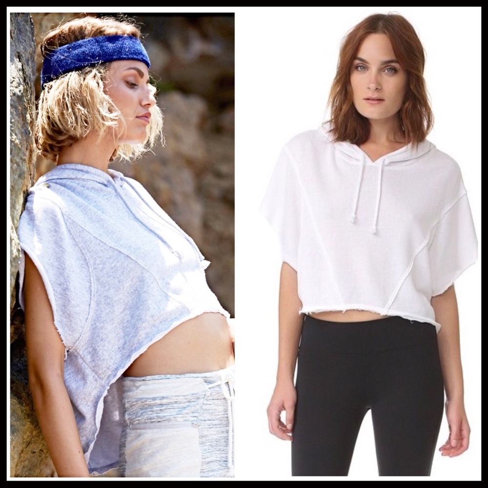 FREE PEOPLE Hoodie Pullover Poncho - Picture 2 of 6