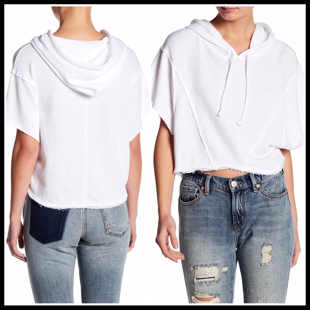 FREE PEOPLE Hoodie Pullover Poncho - Picture 3 of 6