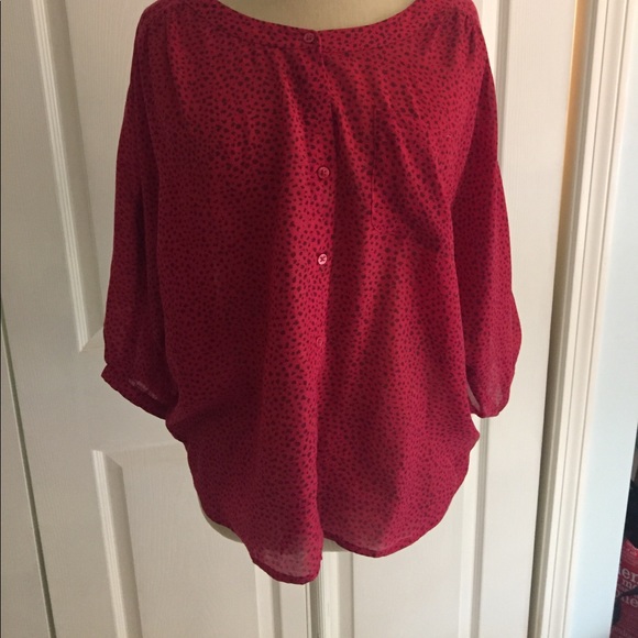 Button down blouse - Picture 1 of 2