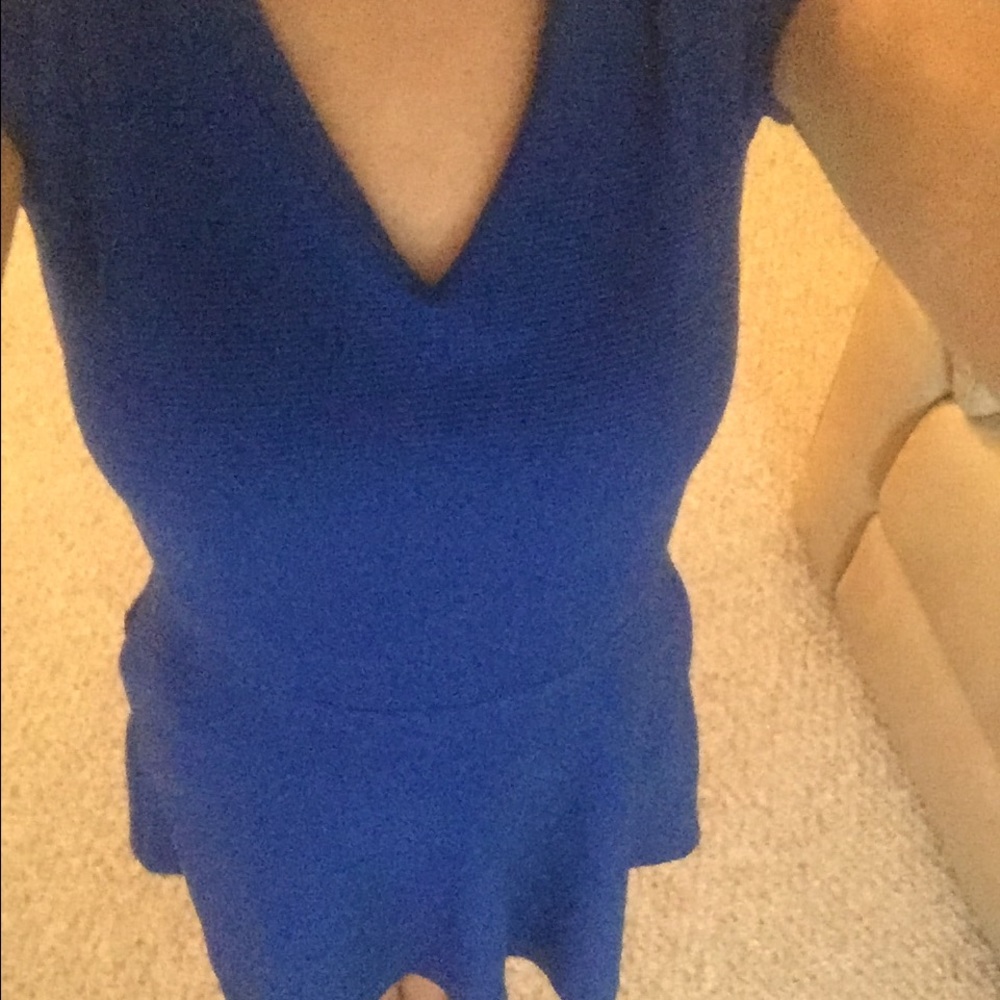 Blue A Line MERONA Dress