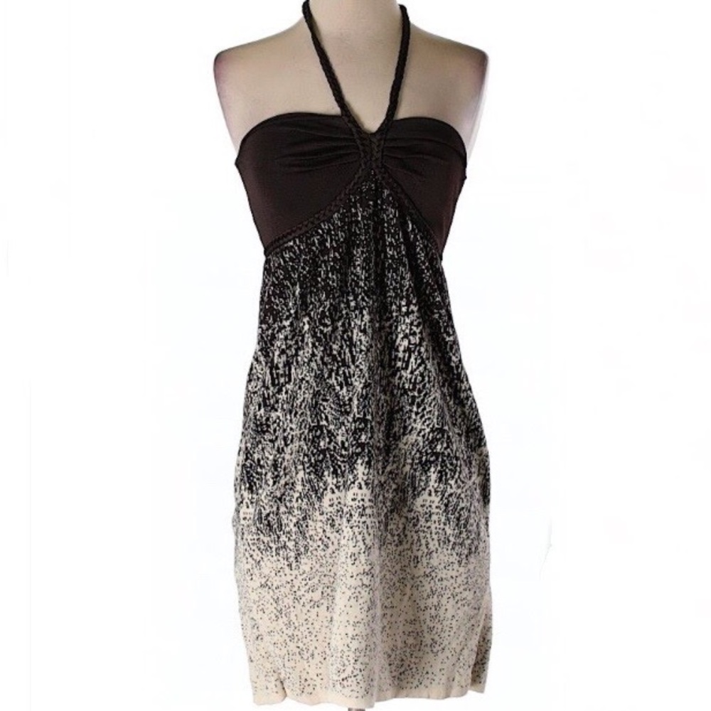 NWT Arden B Size S Sheath Pencil Straight Sweetheart Neck A-Line Halter Dress