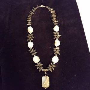 🧡 Polished Stone Necklace. 🧡