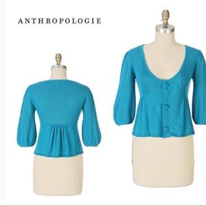 Anthropologie LiaMolly Cropped Cardigan