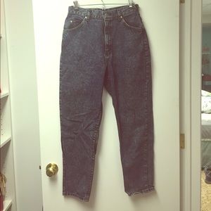 LEE High-waisted Stone-wash Jeans