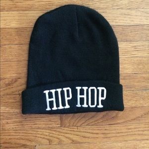 Black Hip Hop Beanie