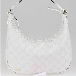 Original Gucci coated canvas shoulder bag