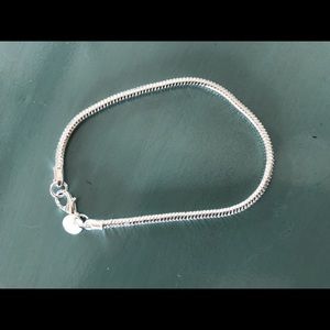 925 Sterling Silver Snake Chain Bracelet