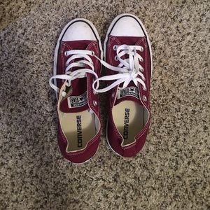 Dark Red Converse