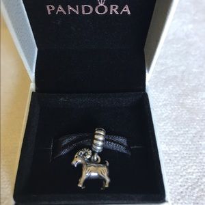 Pandora authentic silver aries charm