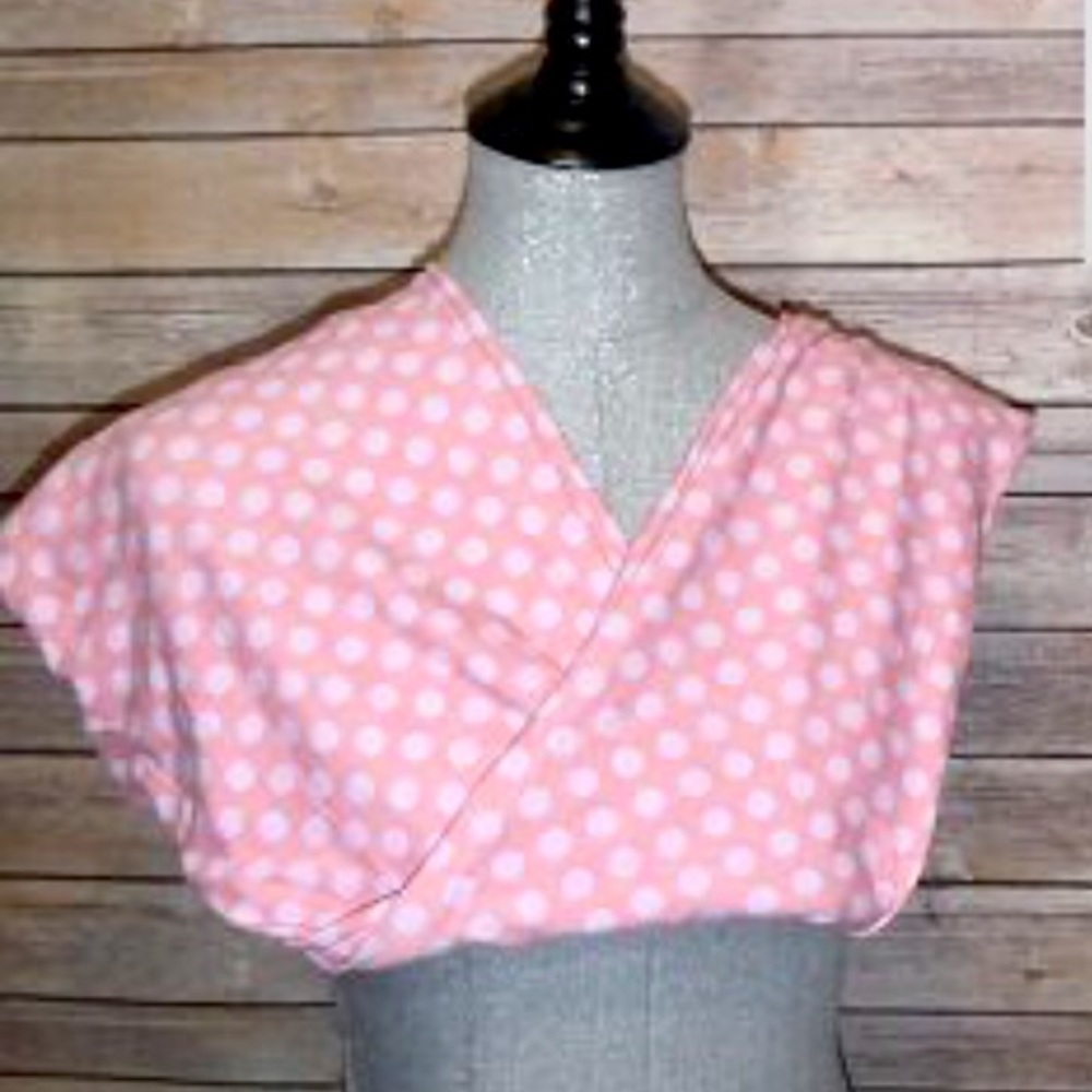 LULAROE UNICORN LEGGINGS Pink Lav Polka Dot TC