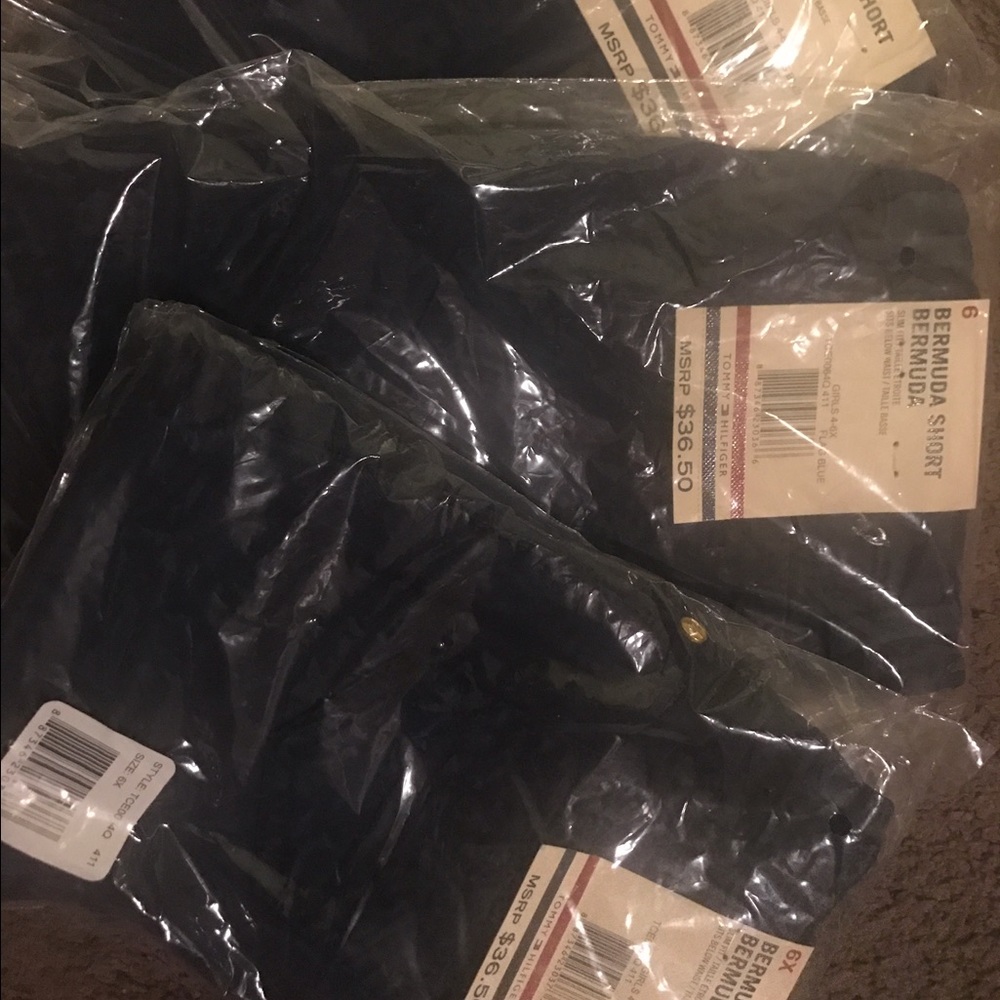 Girls Tommy Hilfiger Girls Bermuda Shorts