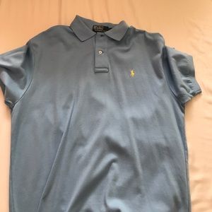 Blue polo. Awesome color