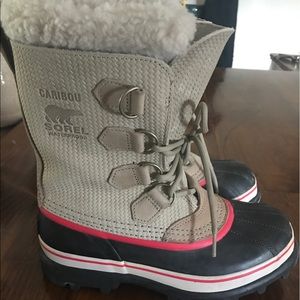 Sorel Caribou Herringbone Wtrproof Insulated Boots