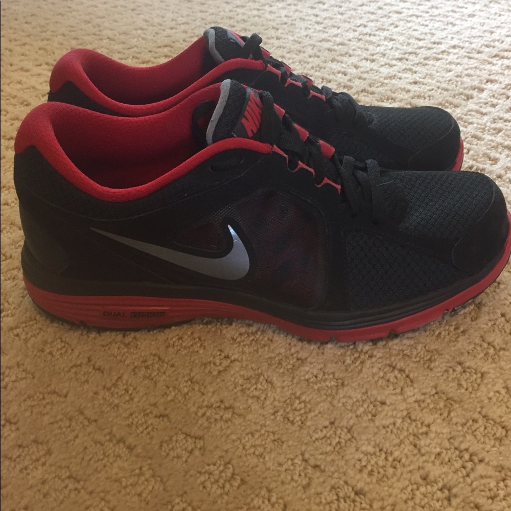 Black & Red Nike sneakers