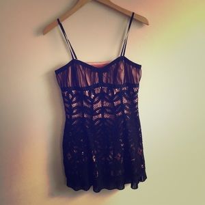 Betsey Johnson lace top
