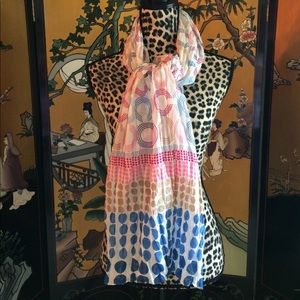 Coach polka dot scarf