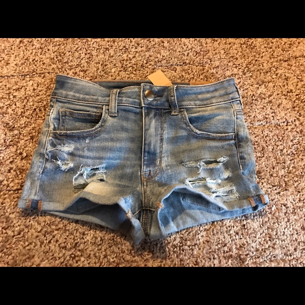 American eagle high rise shorts