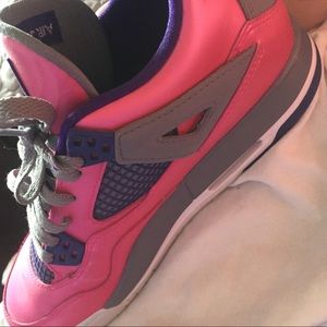 Air Jordan IV Gs "Pink Foil"