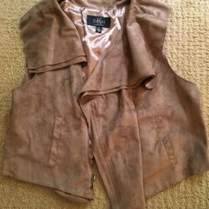 DASH suede vest