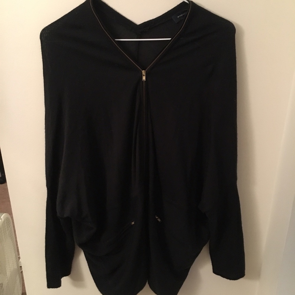 French Connection Zipped Cardigan