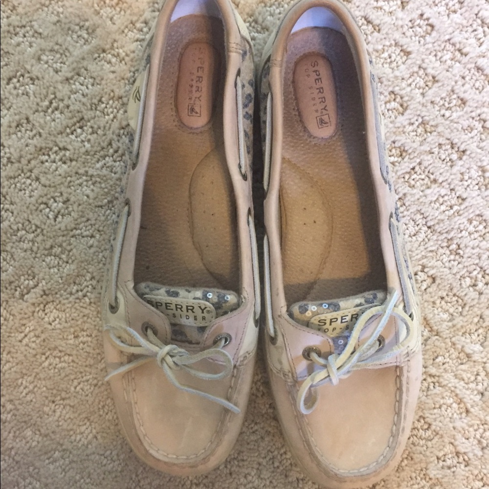 Cheetah print sperry's