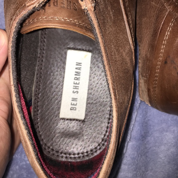 Size 10.5 Ben Sherman Brown Tie ups - Picture 4 of 4