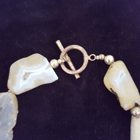 Natural Agate Necklace🧡 - Picture 2 of 5