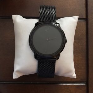 Men's Black Movado Bold Watch