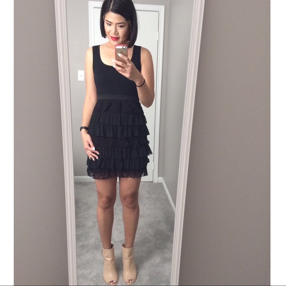 *FINAL* Xhilaration Tank Dress with lace skirt