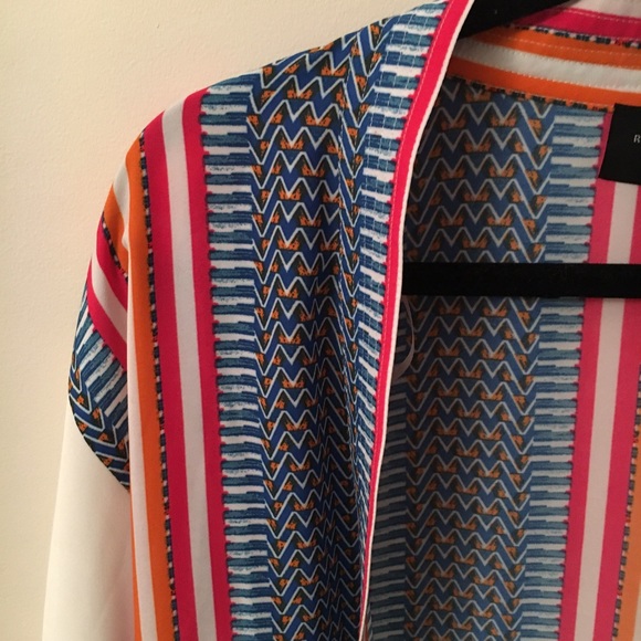 Colorful Printed Kimono - Picture 3 of 6