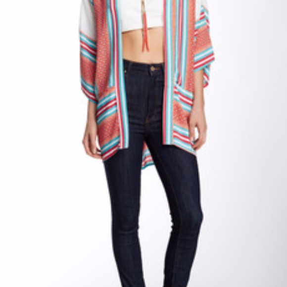 Colorful Printed Kimono - Picture 6 of 6