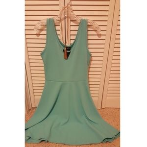 Mint Dress + Necklace
