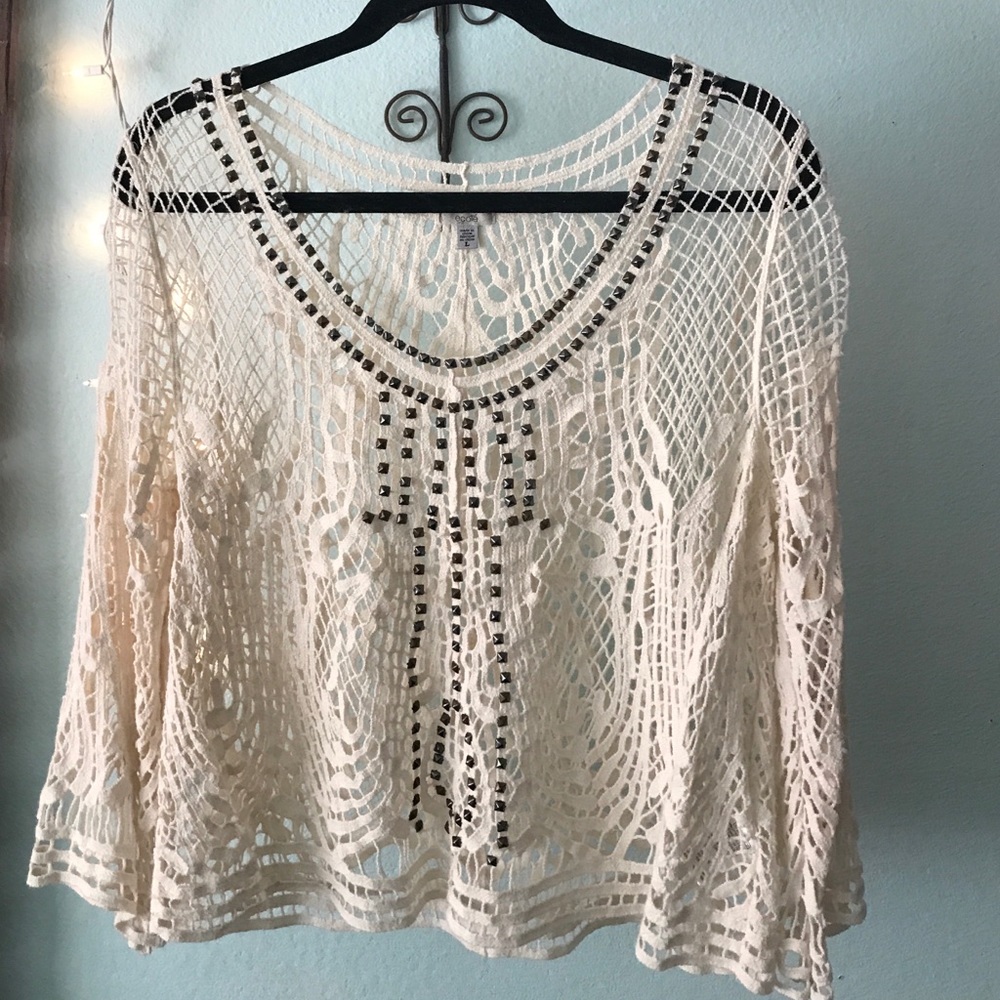Vintage crochet top