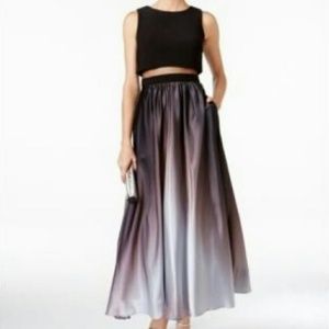 Betsy and adam illusion dress size 6p