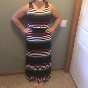 Red/White/Blue Maxi dress!