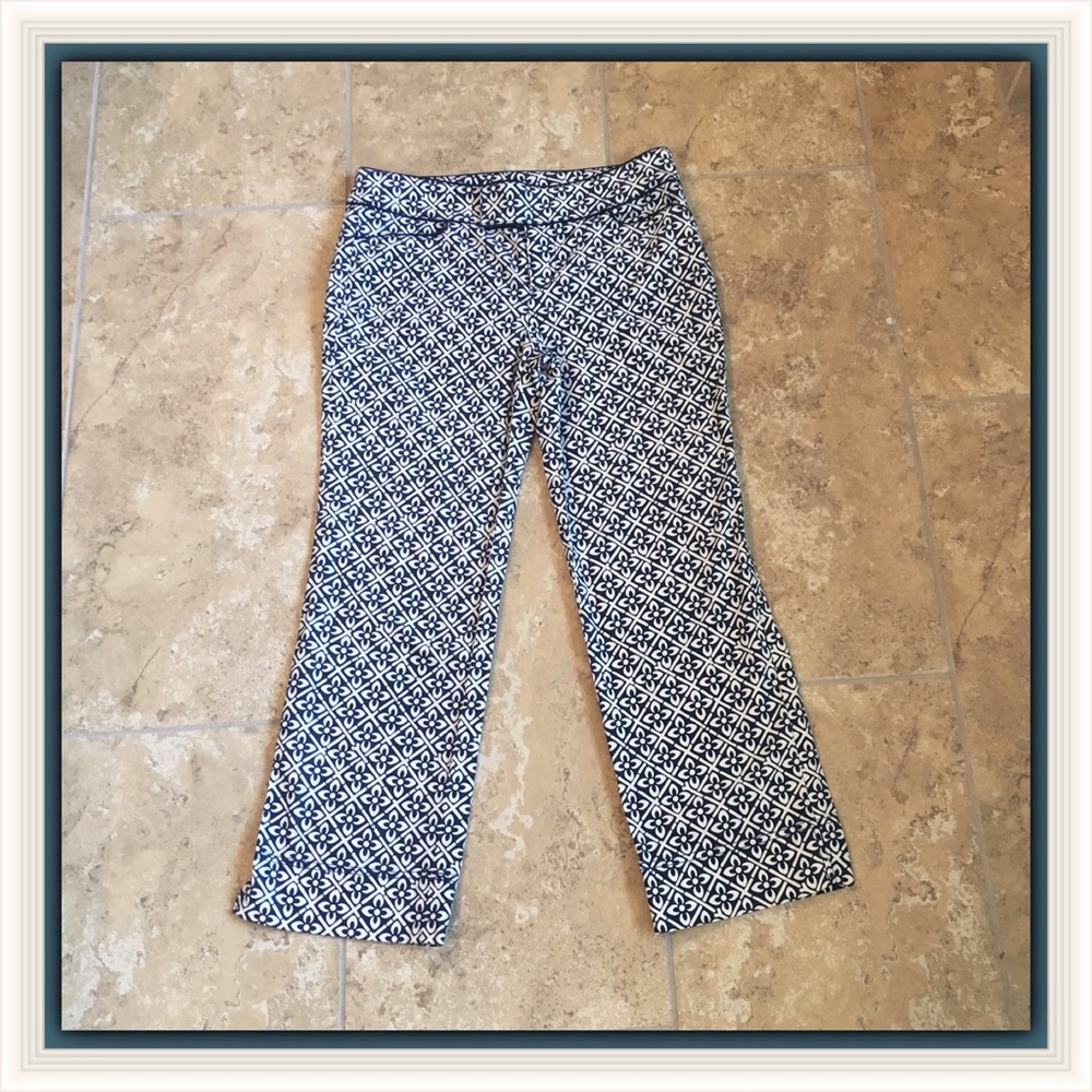 Lilly Pulitzer Palm Beach Fit, Size 2, Navy White