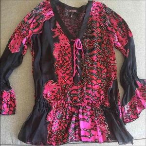 Hale Bob Silk blouse