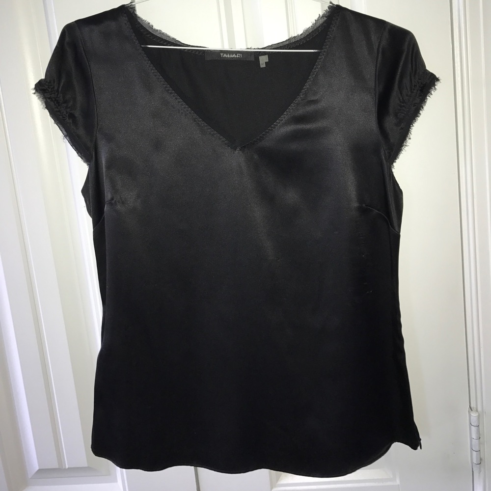 Tahari Silk Top