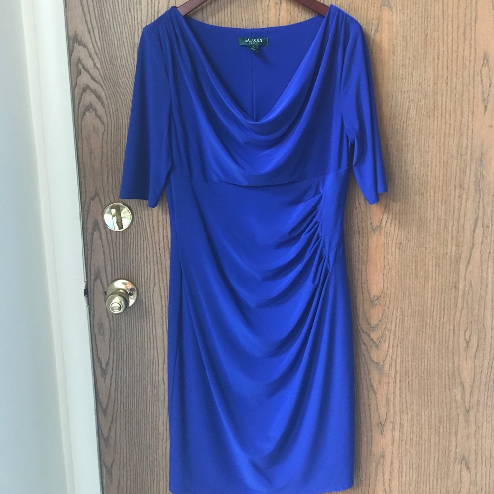 Blue Ralph Lauren dress