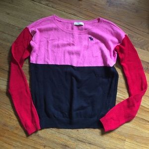 Abercrombie color block sweater