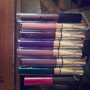 Color pop and NYX matte lipstick